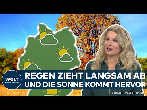 WETTER IN DEUTSCHLAND: Goldener Oktober! Herbst-Hoch bringt Sonne und 21 Grad