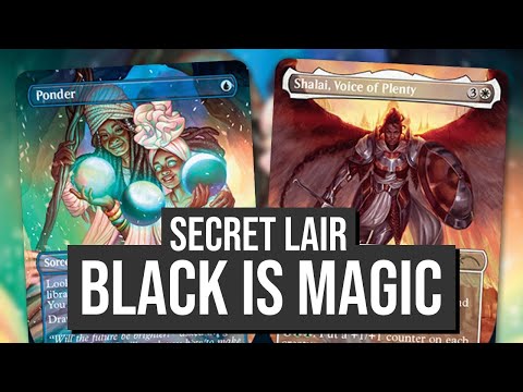 Secret Lair: Black is Magic | Magic the Gathering