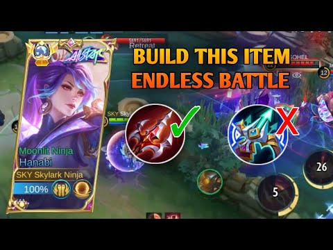 USE THIS ITEM FOR HANABI🔥!! HANABI NEW BEST BUILD 2023 | MLBB