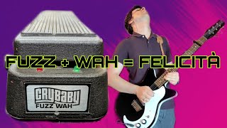 Video thumbnail for Distorsione in un Cry Baby Wah?!? Che caratterino! Dunlop GCB95FW Fuzz Wah by Gabriel Cale - The Selfish Cale*