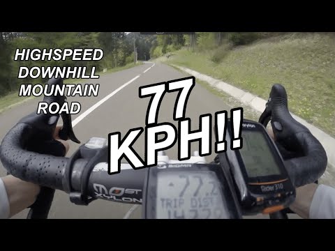 INSANE Downhill Road Bike Speedrun - Trans Rarau Romania