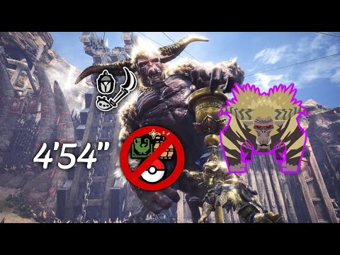 MHW Iceborne PS5: TEMPERED Furious Rajang Insect Glaive (Solo)