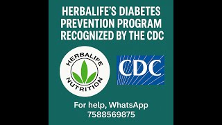 CDC Certified Herbalife Diabetes Program | Prevent Type 2 | India 🇮🇳 UK 🇬🇧 USA 🇺🇸