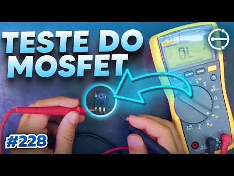 Vídeo: Teste do MOSFET com Multímetro: Ache o defeito em 8 passos