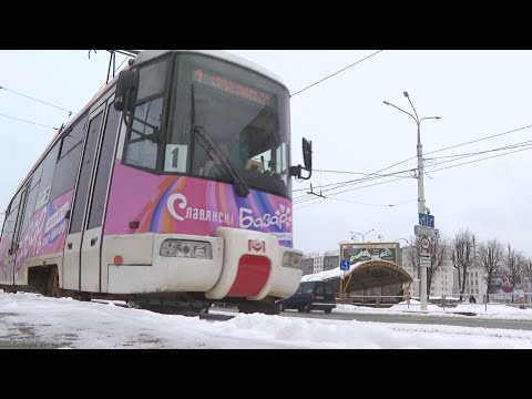 Фестивальный трамвай начал курсировать в Витебске в день
старта продаж билетов на «Славянский базар»