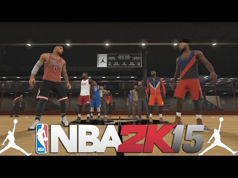 NBA 2K15 Jordan Rec Center #1 - 360 DUNK!! Ball Movement Is IMPORTANT! Ft KellHitEmUp & StaxMontana