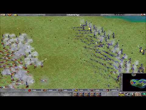 Empire Earth Unit Battle Grenadier vs. Hand Cannoneer