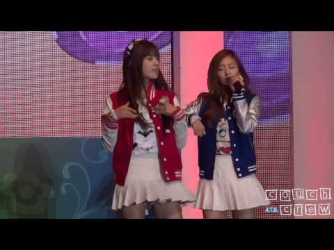 130927 Apink Back Stage 2 and Chorong No No No @ Organic Life Festival