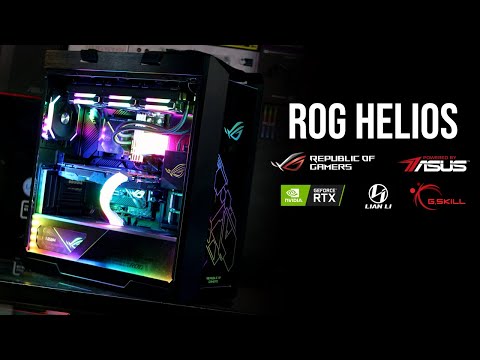 ASUS ROG Strix Helios GX601 Gaming PC Build