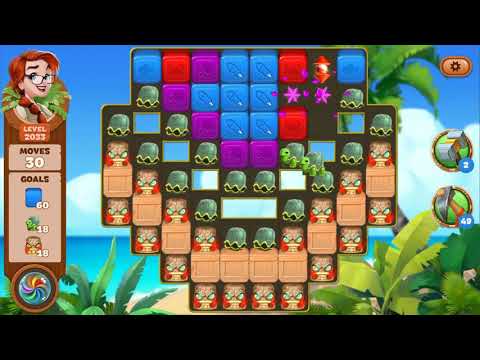 Lost Island Blast Adventure Level 2033 NO BOOSTERS - A S GAMING ✔️