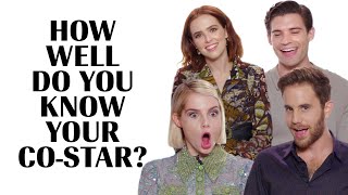 The Cast of 'The Politician' Play a Game of 'How Well Do You Know Your Co-Star?' | Marie Claire video