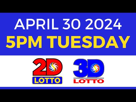 5pm Lotto Result Today April 30 2024 Complete Details