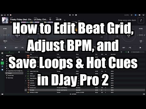 Algoriddim DJay Pro 2 Tutorial: How to Edit Tracks Using Single Deck Mode – TimmyG