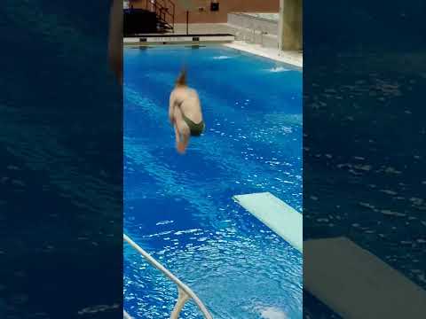 Dive 105C Front 2.5 Somersaults Tuck DD 2.4 1meter springboard - diving