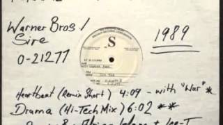 Ice T with War - Heartbeat (Long Remix) ( Speciality Record Corp. 1989 )