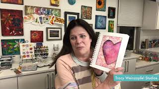 Free LIVE Art Journal Demo Wednesday 7:30 EST