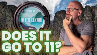 Rep Fitness Black Canyon Bar Unboxing & Review | It Couldn't Be More Black!