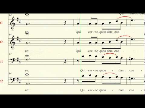 O Nata Lux (Lauridsen) - Bass 1