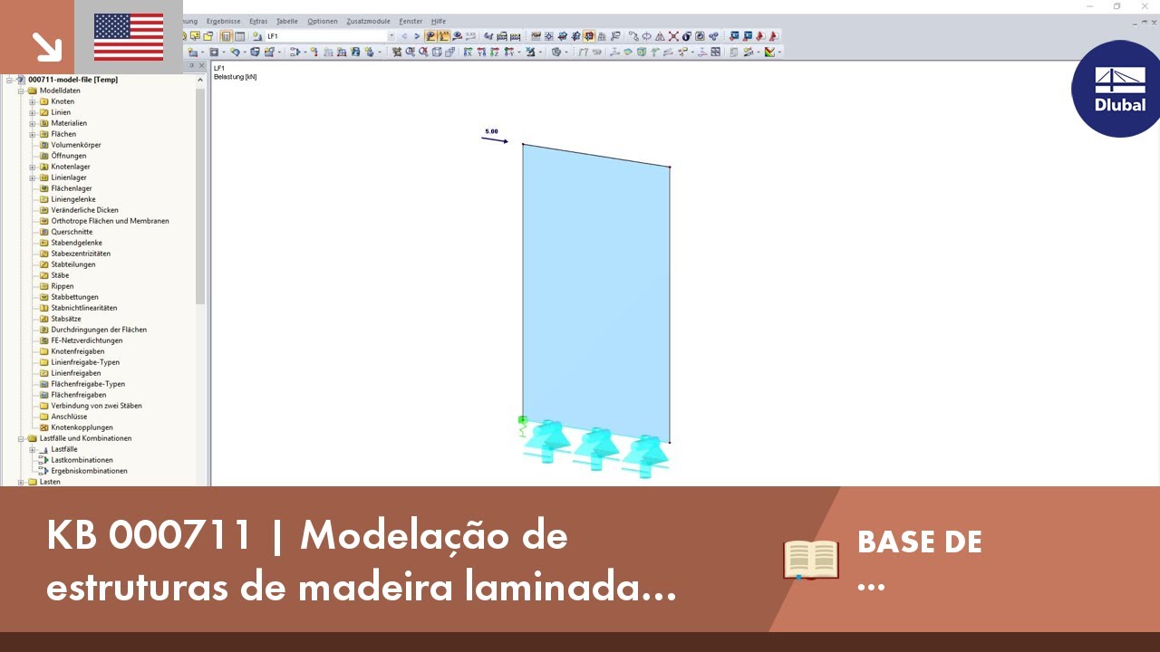 KB 000711 | Modellierung von Brettsperrholzkonstruktionen Lagerung