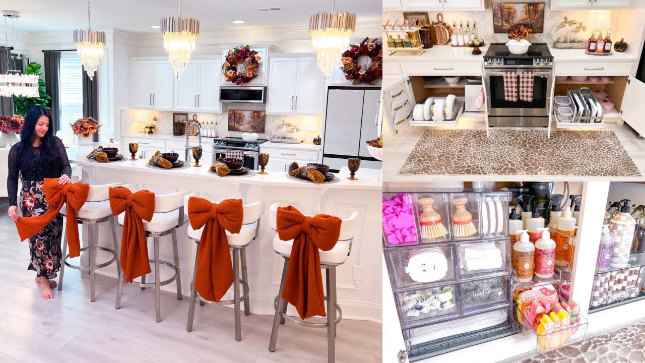 DON'T Decorate For Fall Until You See This Kitchen Makeover! 🍂✨