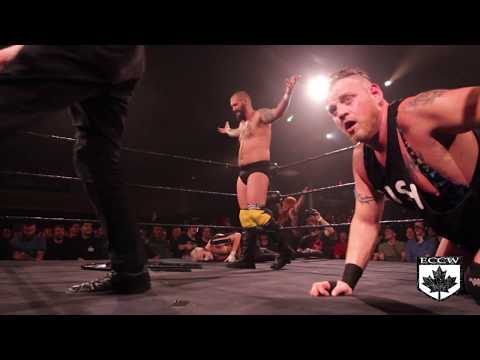 Darby Allin vs. Tony Baroni vs. Bishop vs. B-Boy - Street Fight (1/12/19) | ECCW Match of the Week