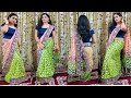 Ultra Low Waist Saree Draping How To Wear Net Saree Easily Swati Dash