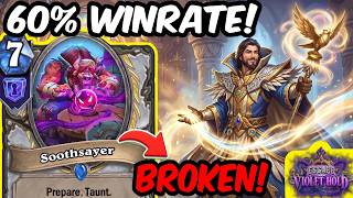 Control Priest with Soothsayer is INSANE! 🔮 (Violet Hold Day 1)