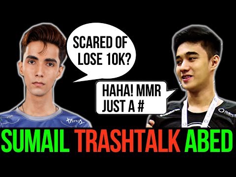 Abed vs SumaiL EternalEnvy - MMR just a Number? Dota2 Trashtalk