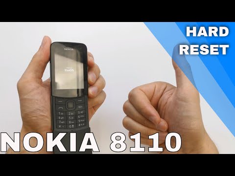 Nokia 8110 HARD RESET/UNLOCK SCREEN PASSWORD