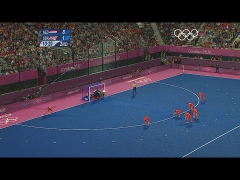 Men's Hockey - Team GB v Netherlands Semi-Final Highlights -  London 2012 Olympics