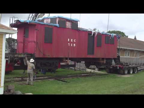 FEC 715 caboose move 10-1-2012 PART 1