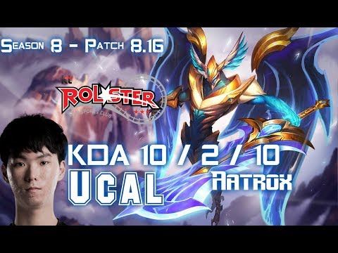 KT Ucal AATROX vs YASUO Mid - Patch 8.16 KR Ranked