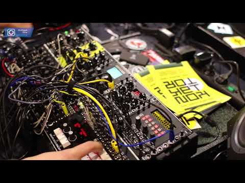 NAMM 2018 Erica Synths Drums, Snare and Graphic VCO Audio Demo by Kodek (no talk)