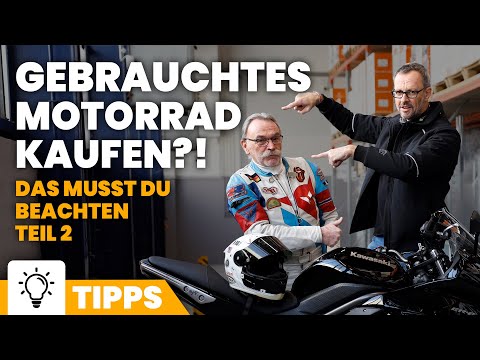 Motorrad gebraucht kaufen: Darauf musst du achten - Teil 2