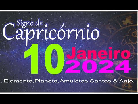 Nascidos em 10 Janeiro - Signo de Capricórnio