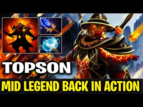 OG.Topson - Ember Spirit Mid 7.26 DotA 2 Pro Gameplay