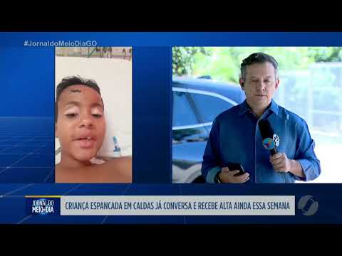 Criança espancada em Caldas Novas deve receber alta hospitalar ainda essa semana