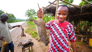 West African Food - EXOTIC DELICACY in GHANA!