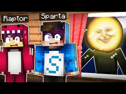 THAT'S NOT THE MOON... DON'T LOOK AT IT in MINECRAFT!!😰🌖😱 MINECRAFT ROLEPLAY CREEPYPASTA SPARTA356