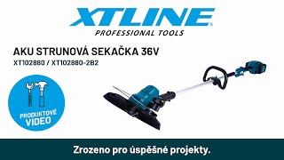 XTLINE aku strunová sekačka 36 V, XT102880