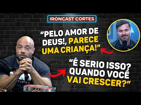 CARIANI E BALESTRIN FICARAM IRRITADOS COM PERGUNTA NO CHAT – IRONCAST CORTES