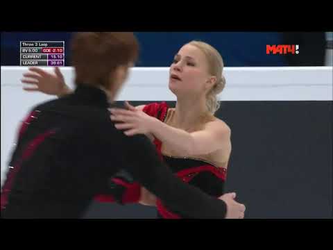 2018 Euros   Pairs SP   Evgenia Tarasova & Vladimir Morozov   Piano Concerto No  2 by Sergei Rachman