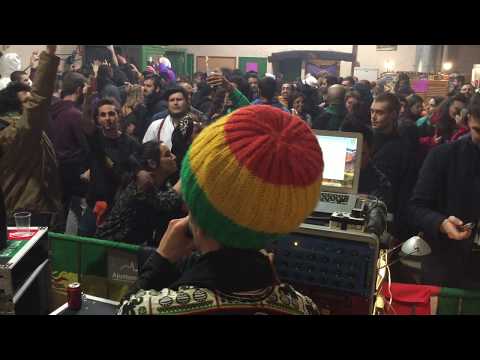 Afrikan Warriors Sound System plays "ADWA"