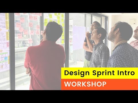 Design Sprint 2.0 Intro - Workshop Glimpses