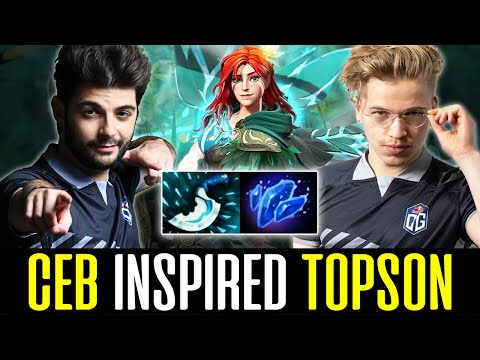 Topson WINDRANGER - Blink Dagger & Shard CEB's Build DOTA 2