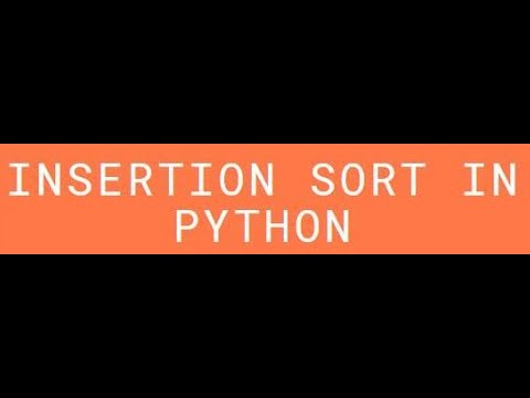 Insertion Sort by Henry Vu