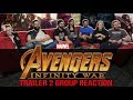 The Avengers: Infinity War Trailer 2 Group Reaction
