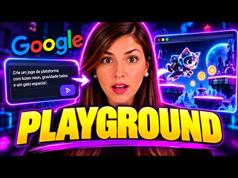 O Google Acaba de Lançar o Playground — E Agora Qualquer Um Pode Criar Jogos