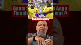 Quem foi melhor no Auge Ronaldinho ou Neymar ? #futebol #kingpanda #fyp #viral #neymar #ronaldinho
