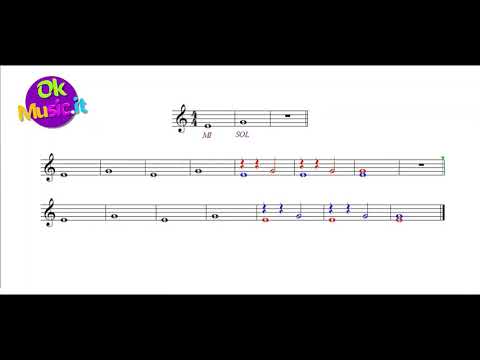 Imparare a cantare a 2 voci tramite i salti di 3° dal MI - SubitoMusica - www.okMusic.it